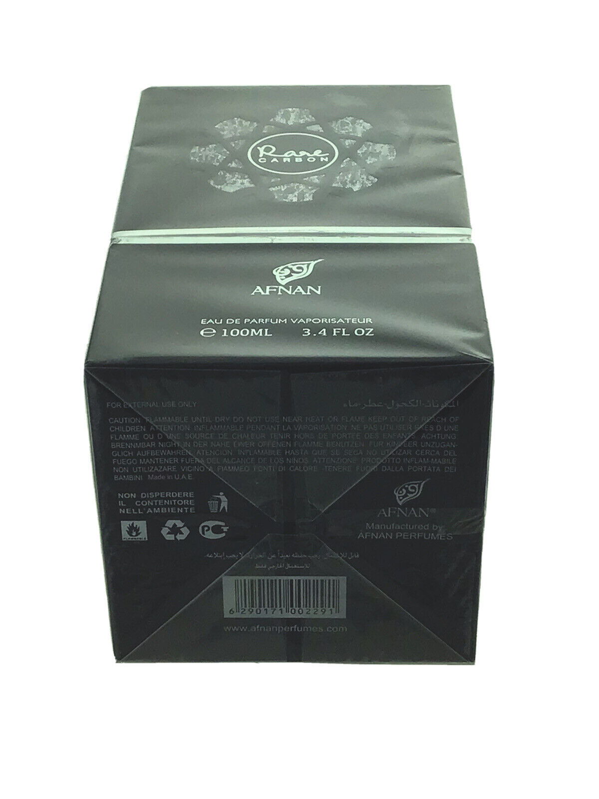 RARE CARBONE AFNAN for Men - Internet Global Market
